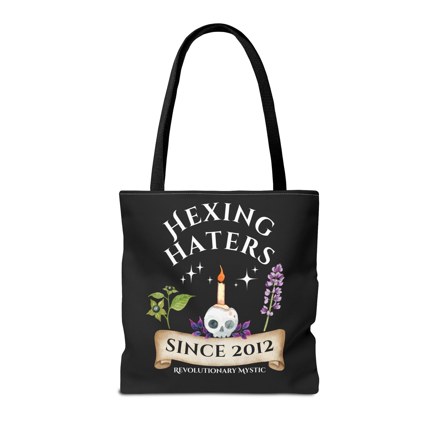 Mystical Wolfdog Tote Bag - Cult Saves Wolfdogs & Hexing Haters Design