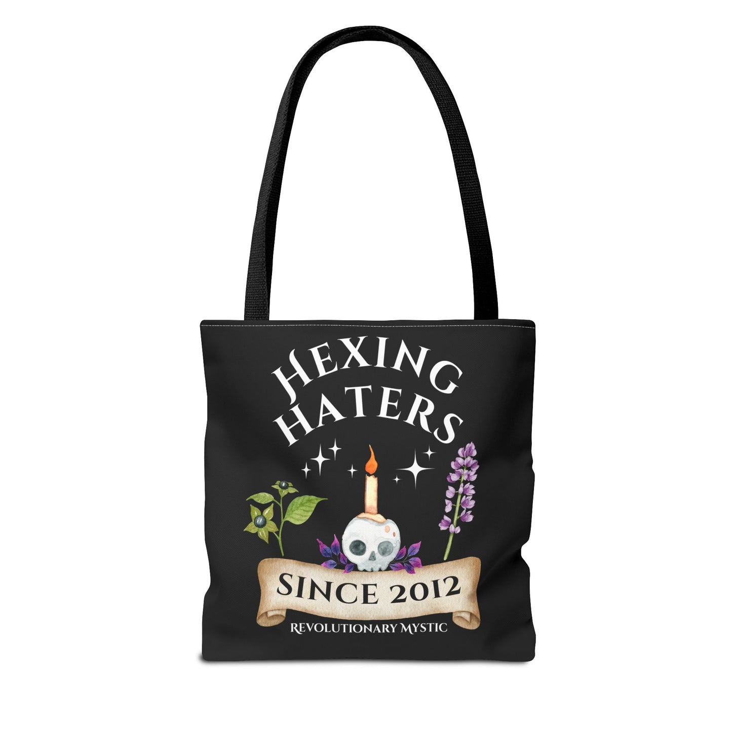 Mystical Wolfdog Tote Bag - Cult Saves Wolfdogs & Hexing Haters Design