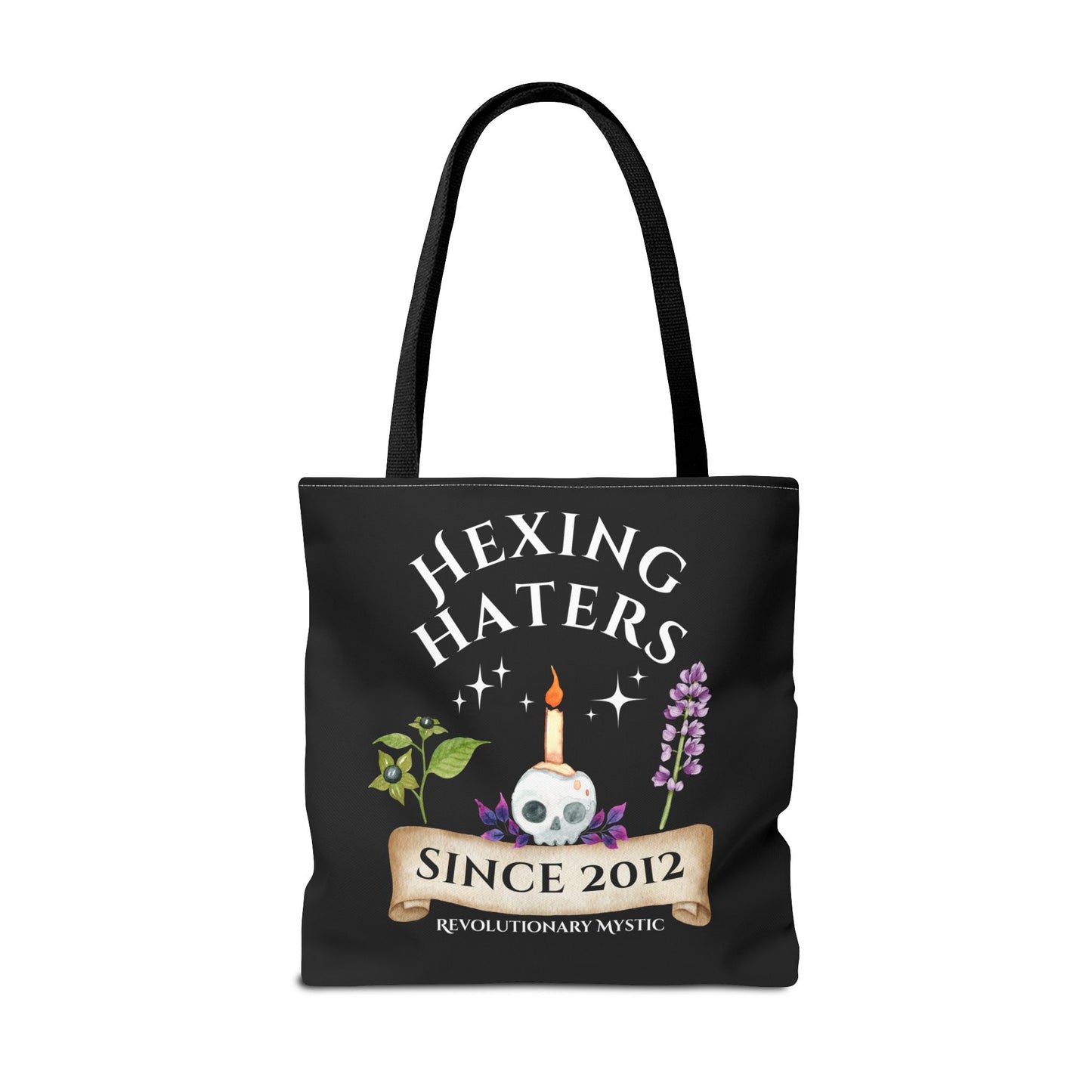 Mystical Wolfdog Tote Bag - Cult Saves Wolfdogs & Hexing Haters Design