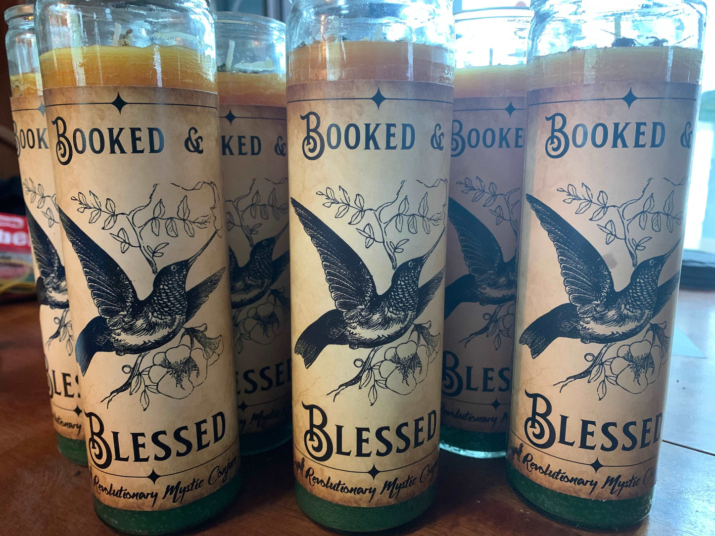 Booked and Blessed Candle