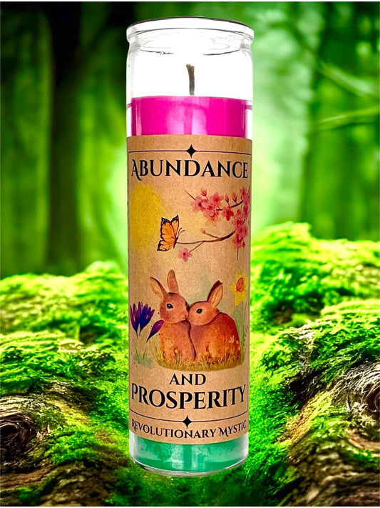 Abundance And Prosperity Candle - Revolutionary Mystic