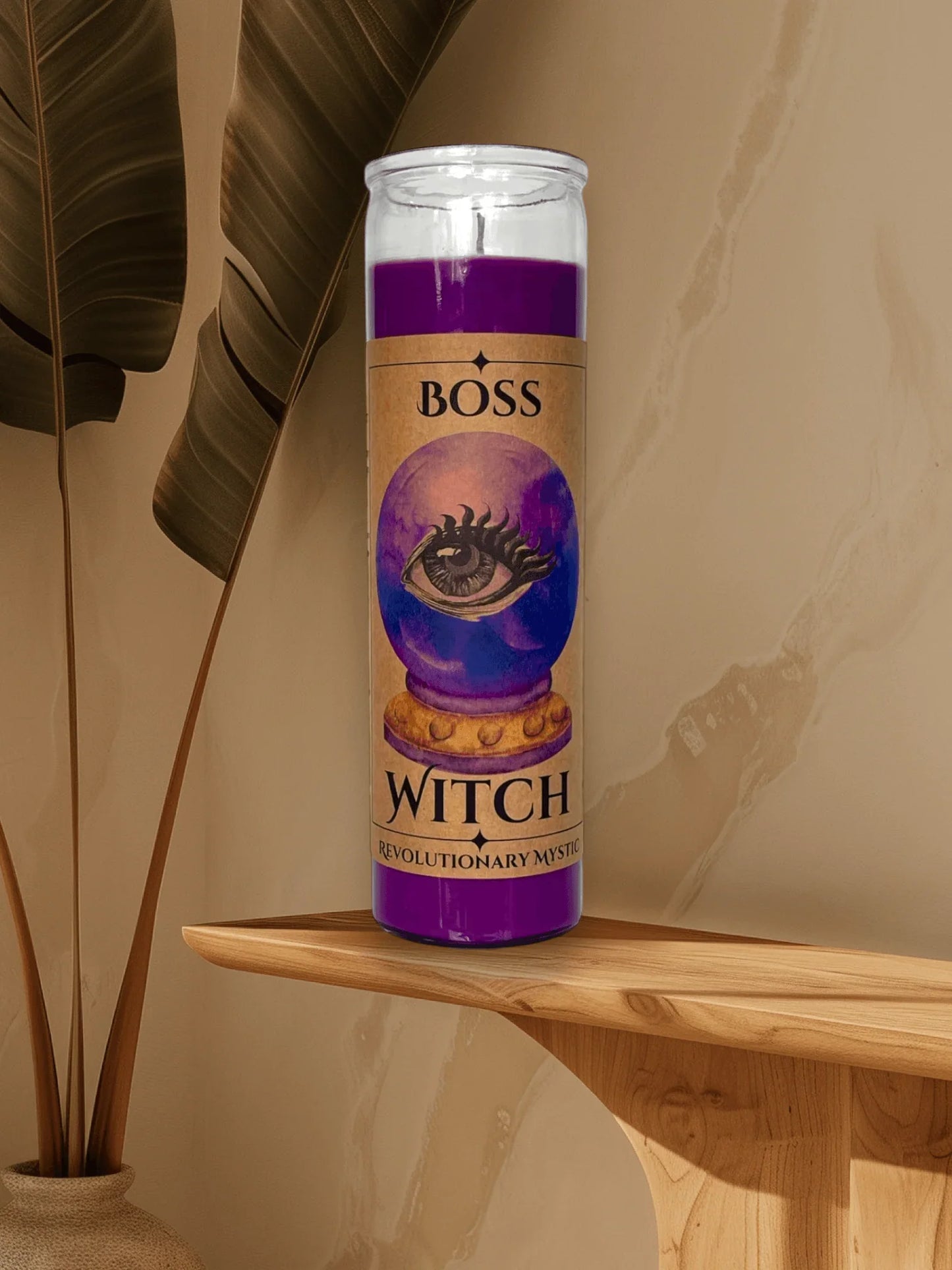 Boss Witch Candle - Revolutionary Mystic