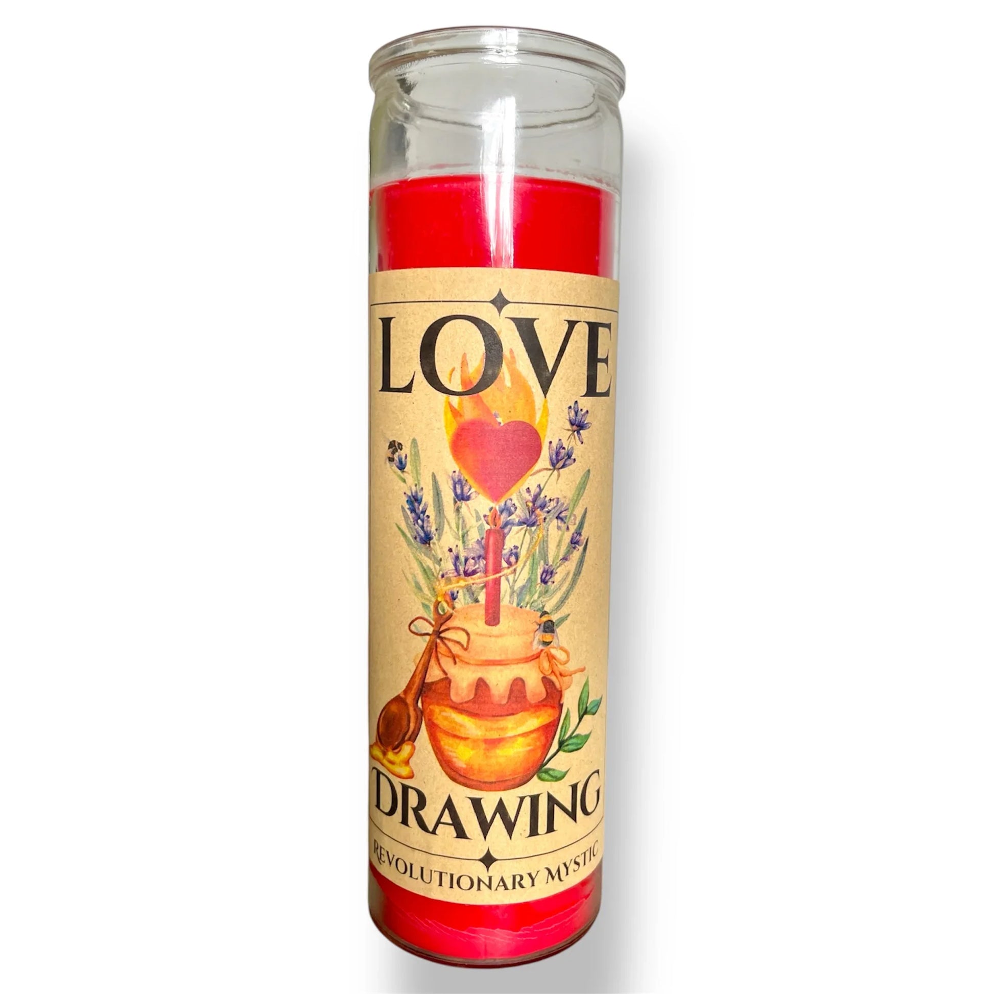 Love Drawing Candle - Revolutionary Mystic