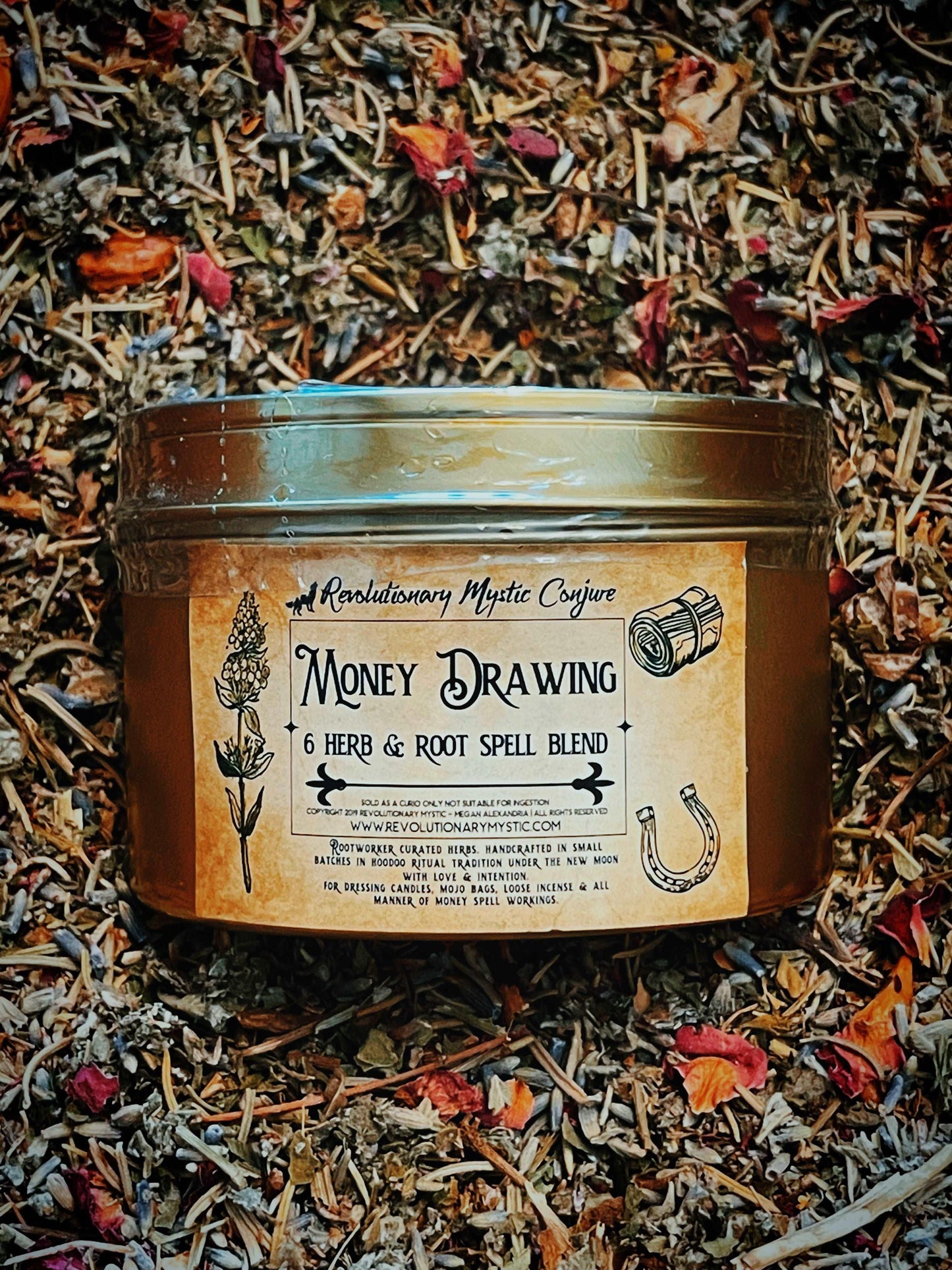 Money Drawing Bath Crystals - Revolutionary Mystic