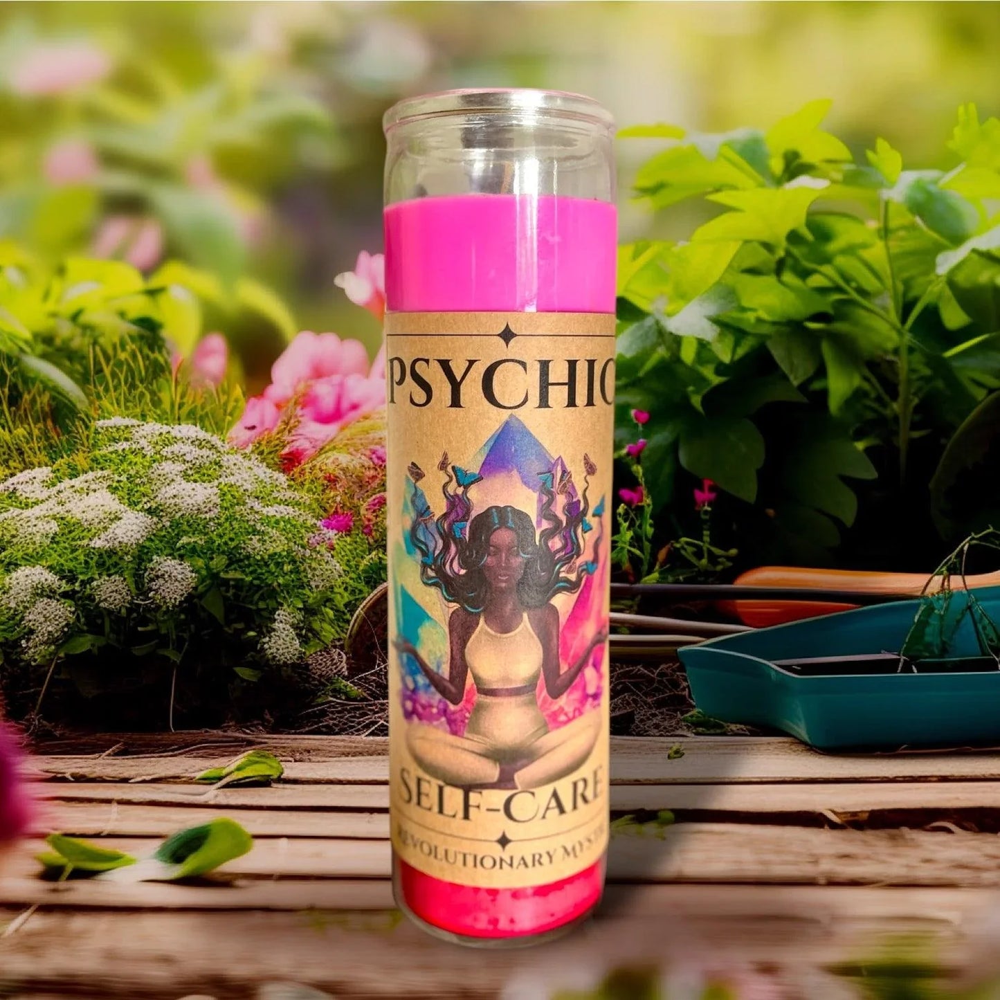 Psychic Self Care Candle - Revolutionary Mystic