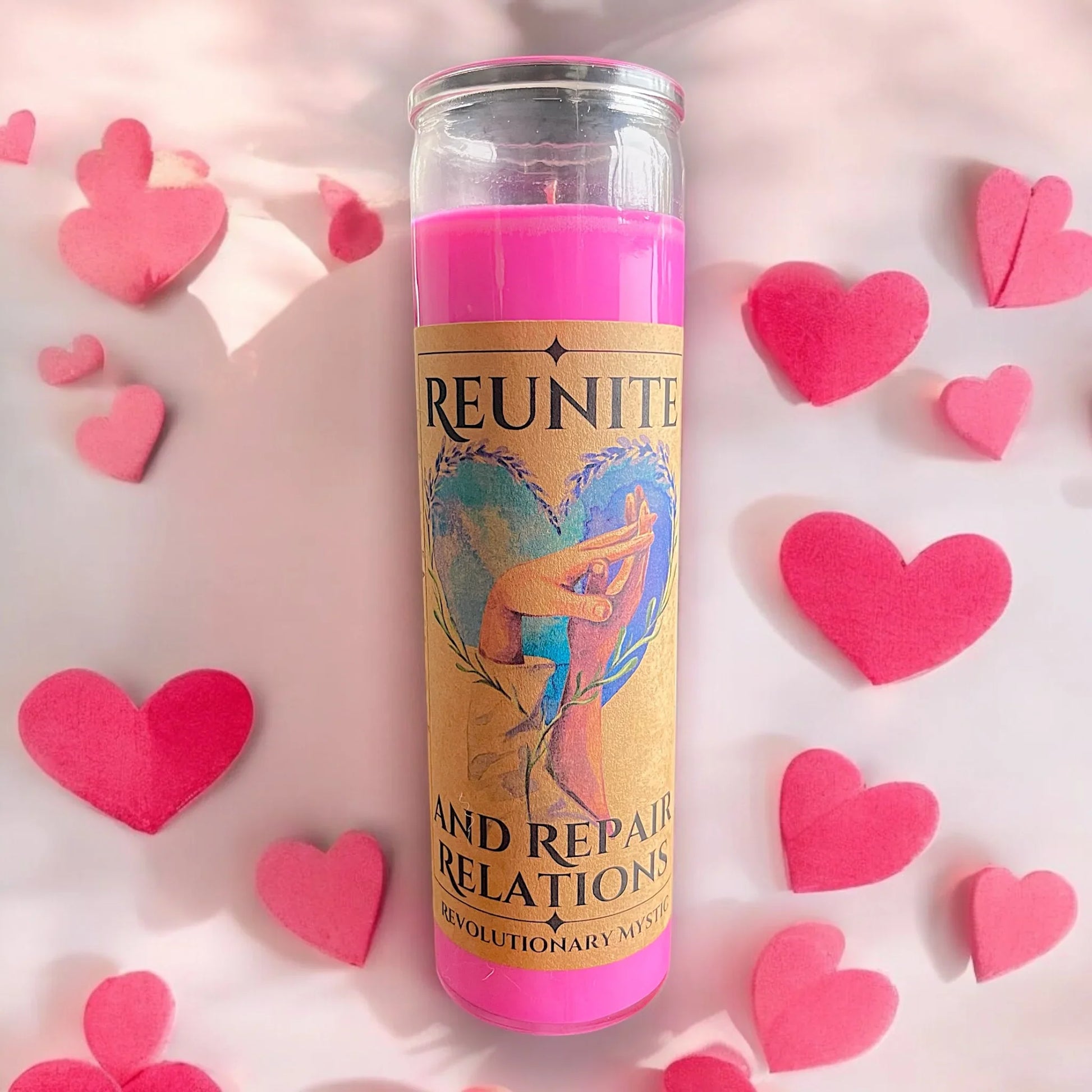 Reunite and Repair Relationships Spell Candle - Revolutionary Mystic