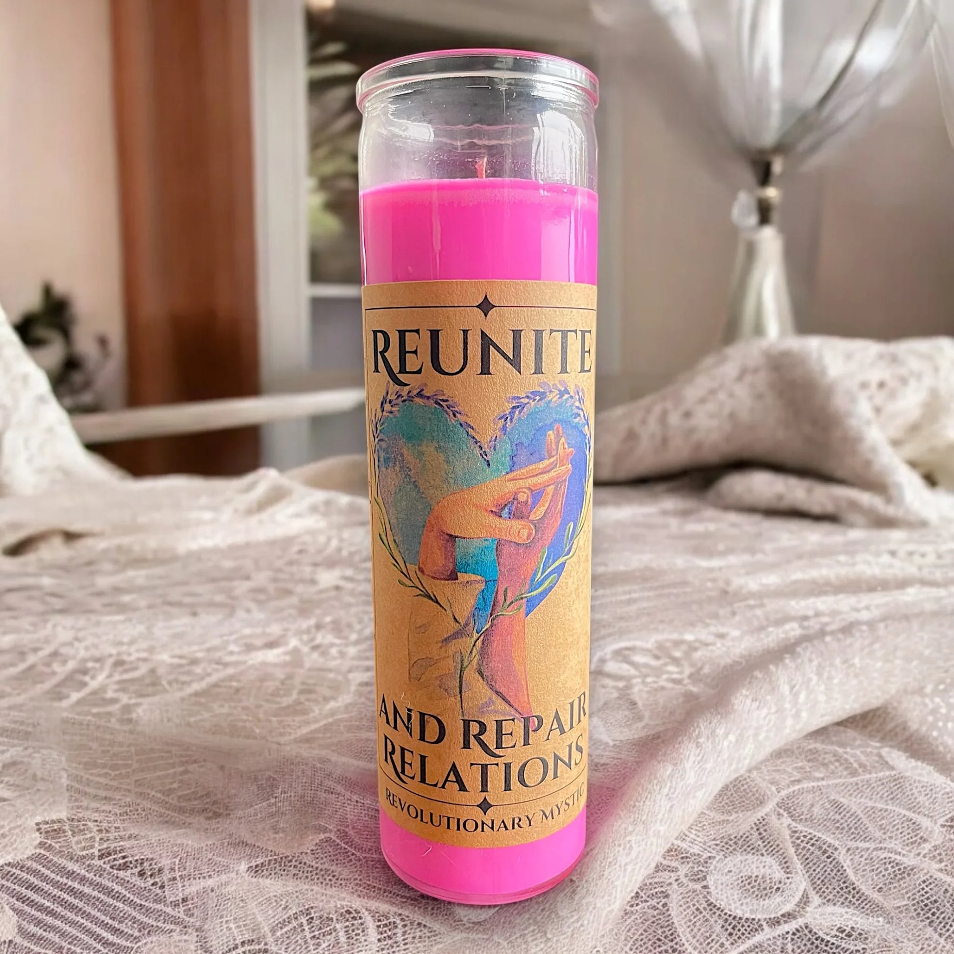 Reunite and Repair Relationships Spell Candle - Revolutionary Mystic
