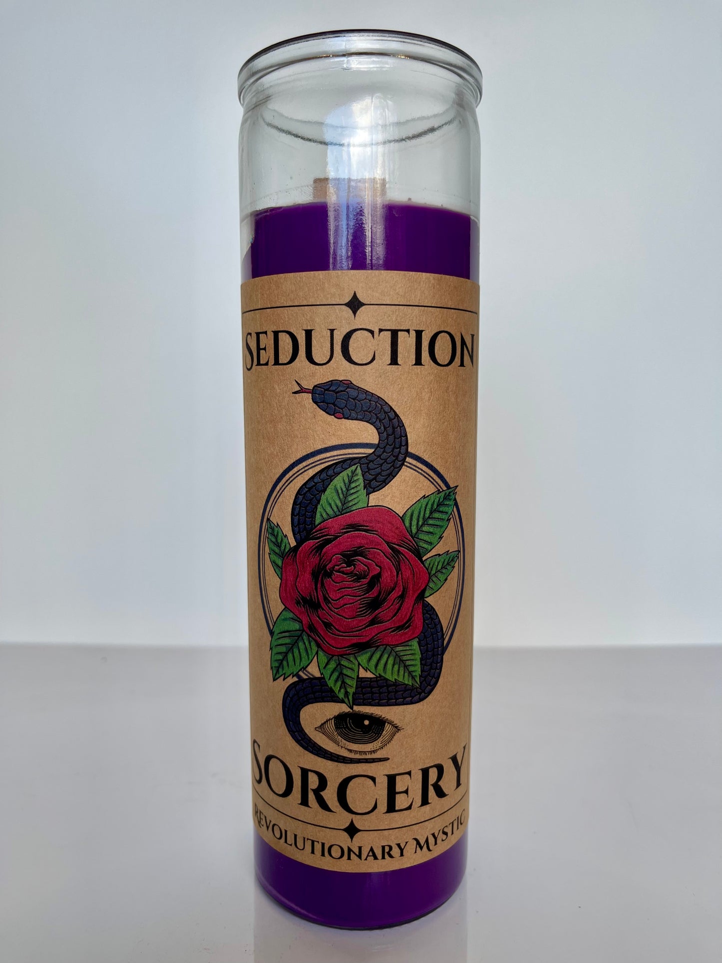 Seduction Sorcery Candle - Revolutionary Mystic