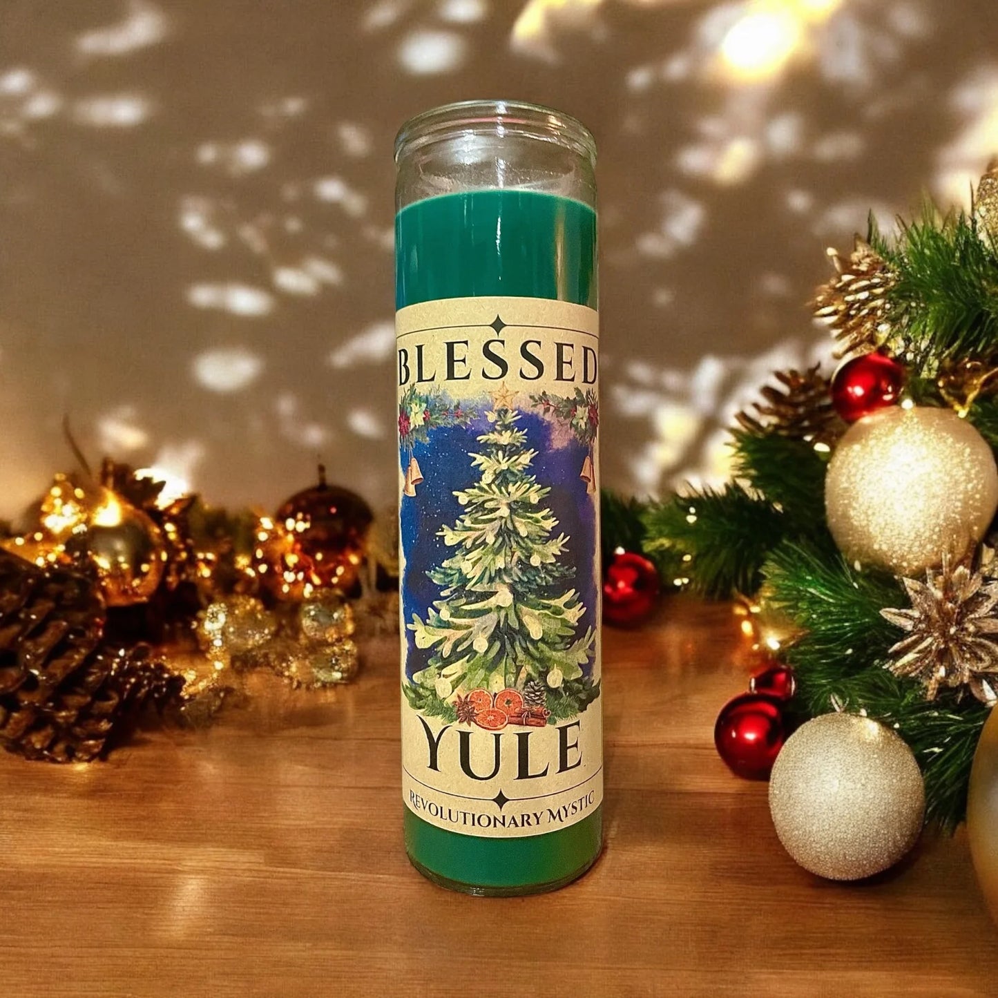 Yule - Winter Solstice Candle - Revolutionary Mystic