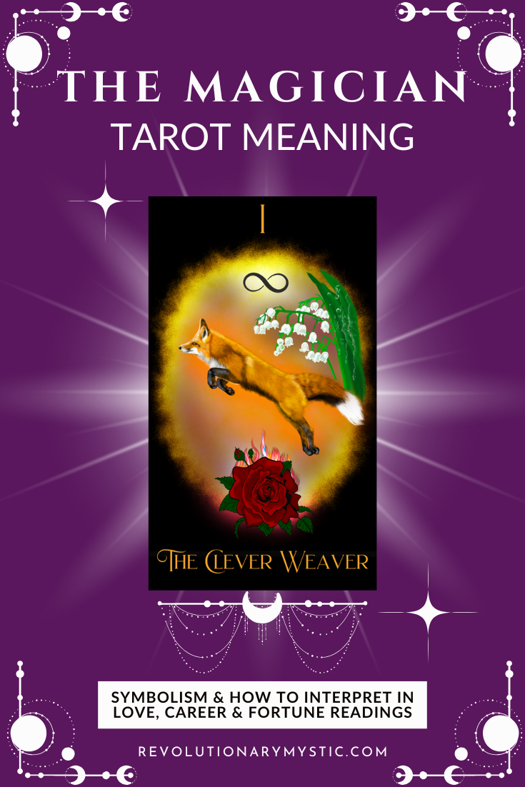 Sacred Relatives Tarot: The Clever Weaver Meaning (The Magician)