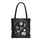 Mystical Wolfdog Tote Bag - Cult Saves Wolfdogs & Hexing Haters Design