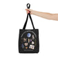 Mystical Wolfdog Tote Bag - Cult Saves Wolfdogs & Hexing Haters Design