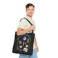 Mystical Wolfdog Tote Bag - Cult Saves Wolfdogs & Hexing Haters Design