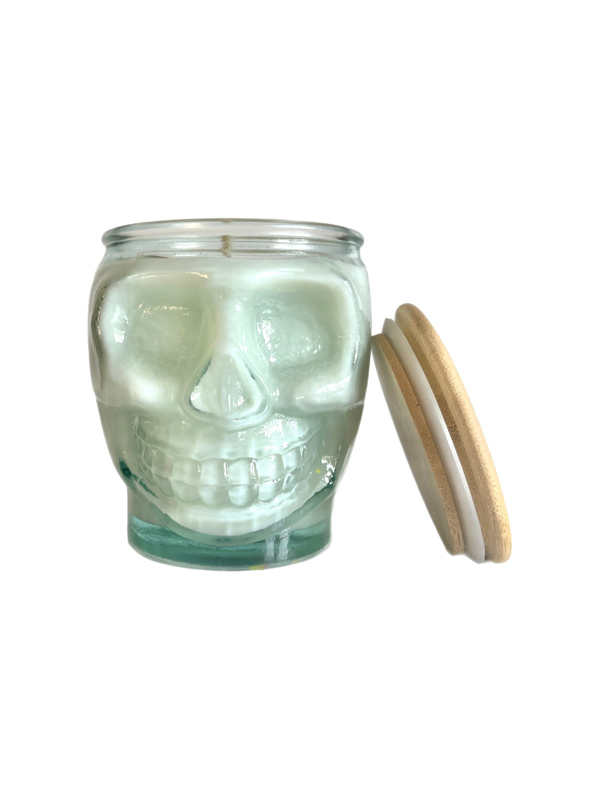 Skull Jar Candle