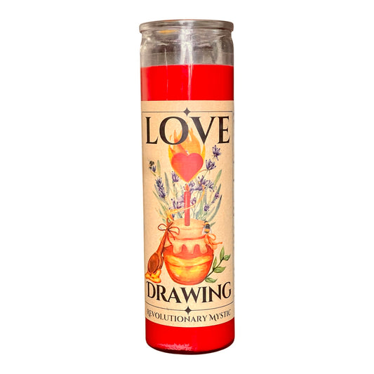 Love Drawing Attraction Spell Candle