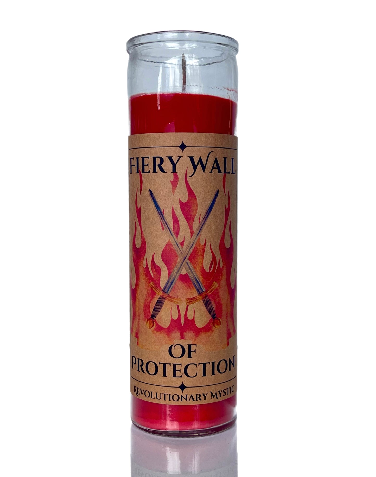 Fiery Wall of Protection Candle