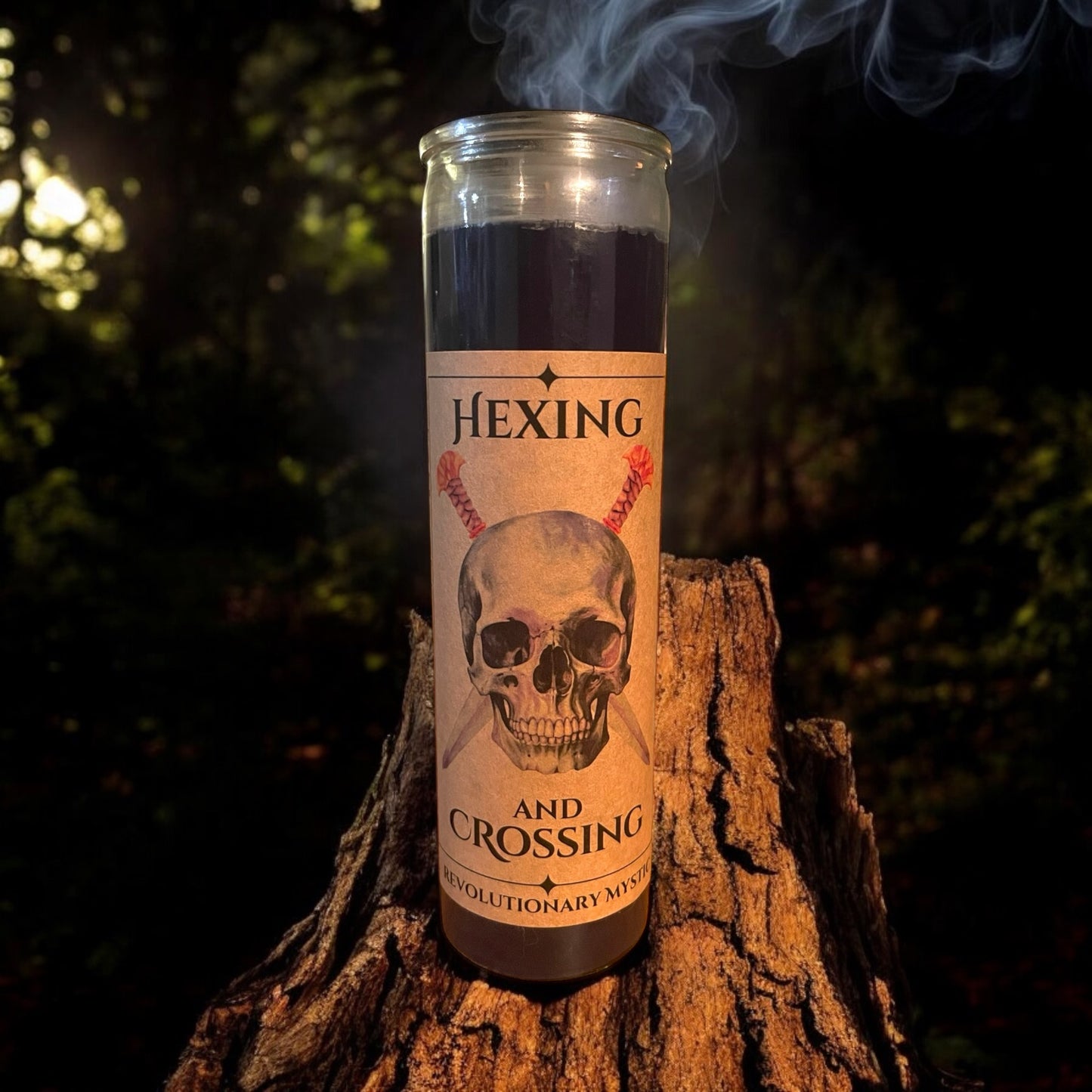 Hexing and Crossing Candle