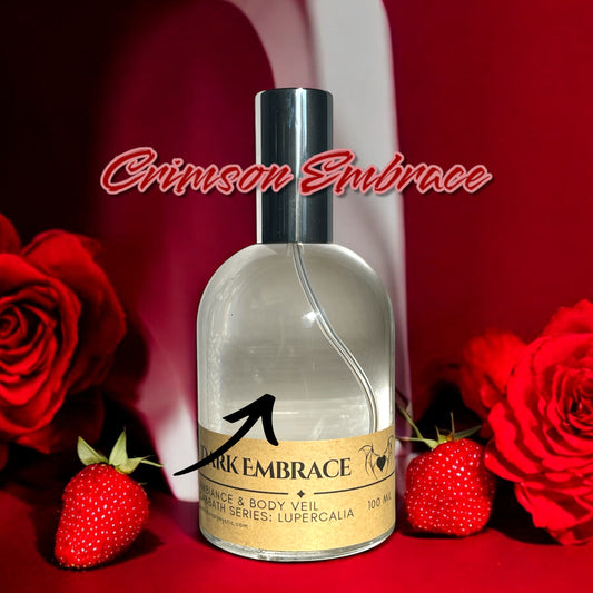 Crimson Embrace Ambiance & Body Veil | Seductive & Mysterious Ritual Spray