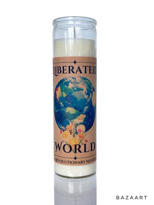 Liberated World Candle