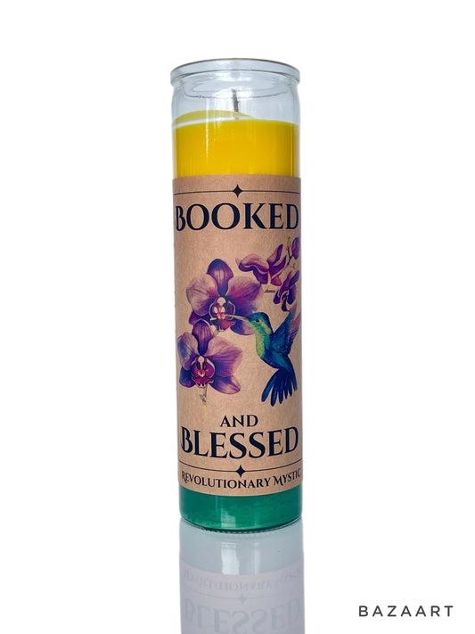 Booked and Blessed Candle