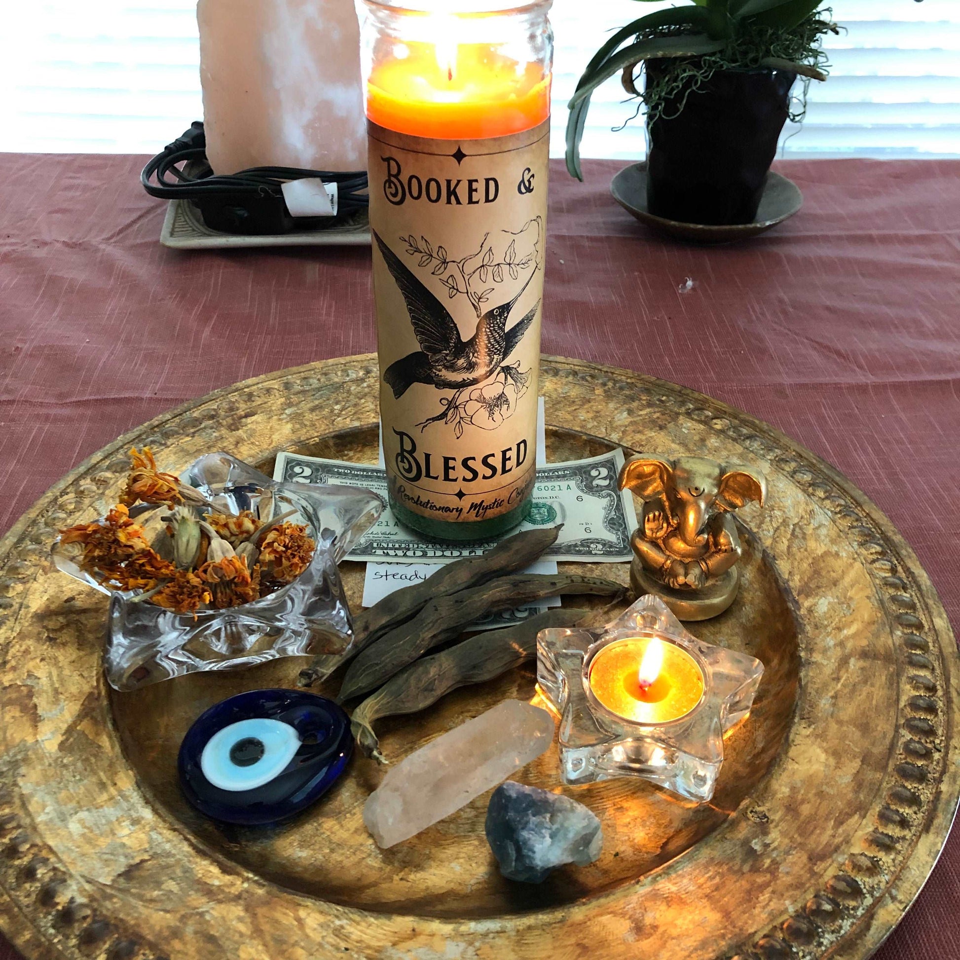 Booked and Blessed Candle