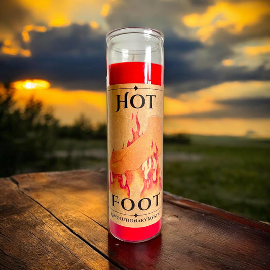 Hot Foot Candle Spell