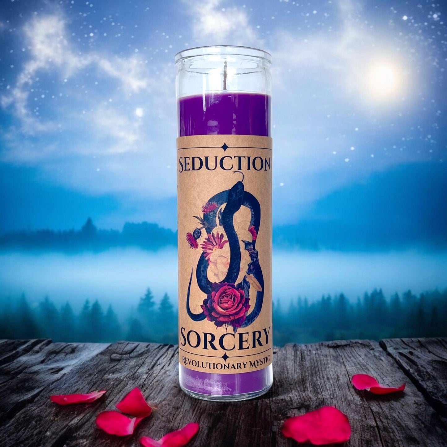 Vela de brujería de seducción