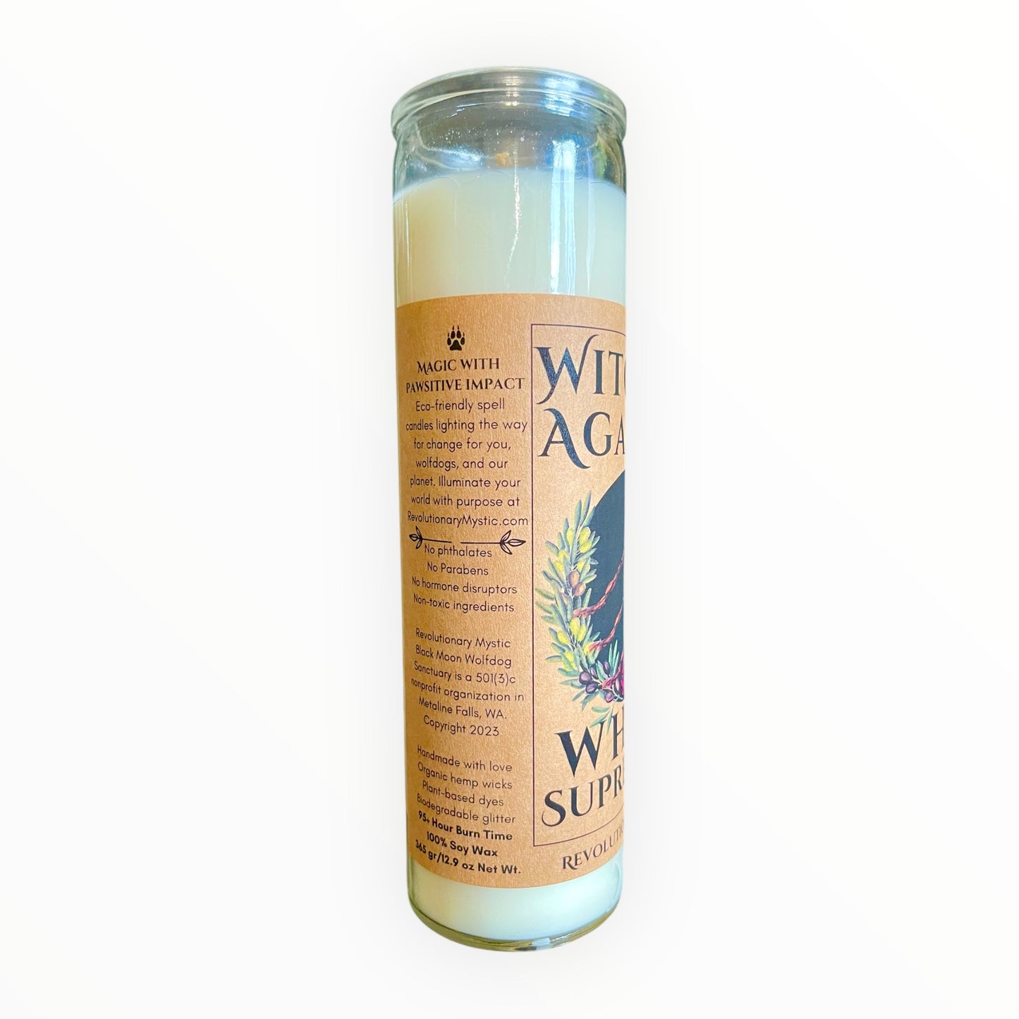 Witches Against White Supremacy Candle