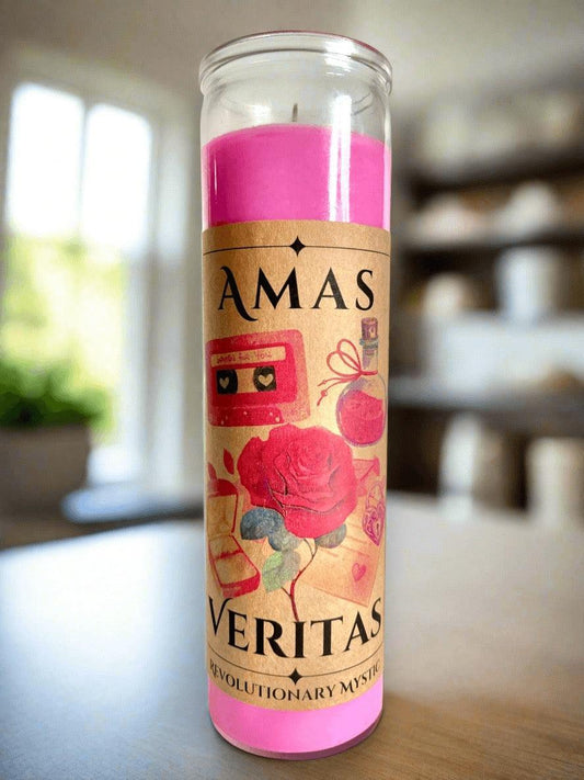Amas Veritas "True Love" Candle - Revolutionary Mystic