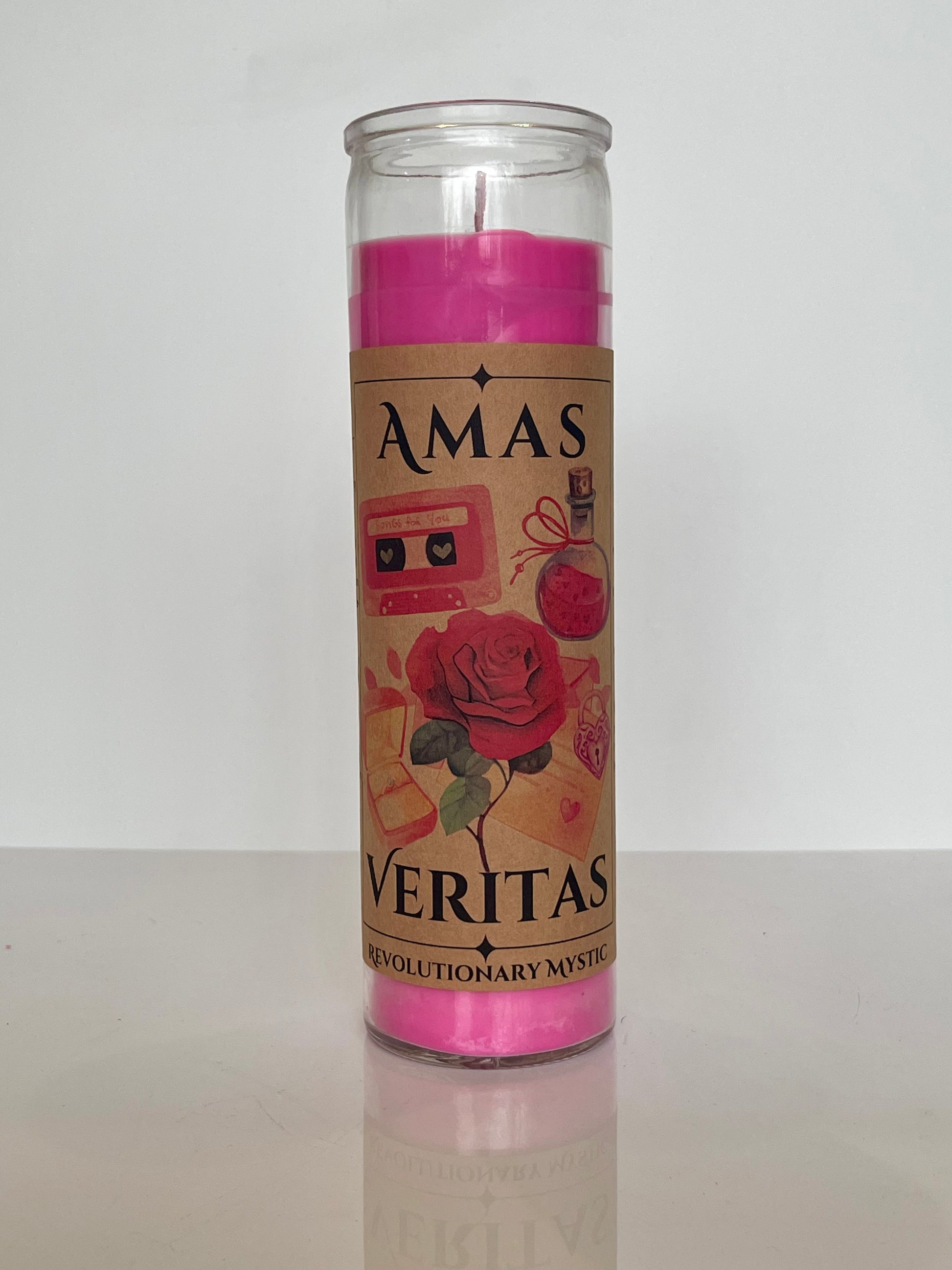 Amas Veritas "True Love" Candle - Revolutionary Mystic