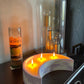 Custom Crescent Moon Candle - Revolutionary Mystic