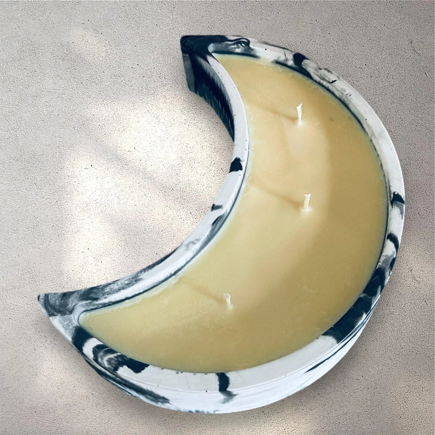 Custom Crescent Moon Candle - Revolutionary Mystic