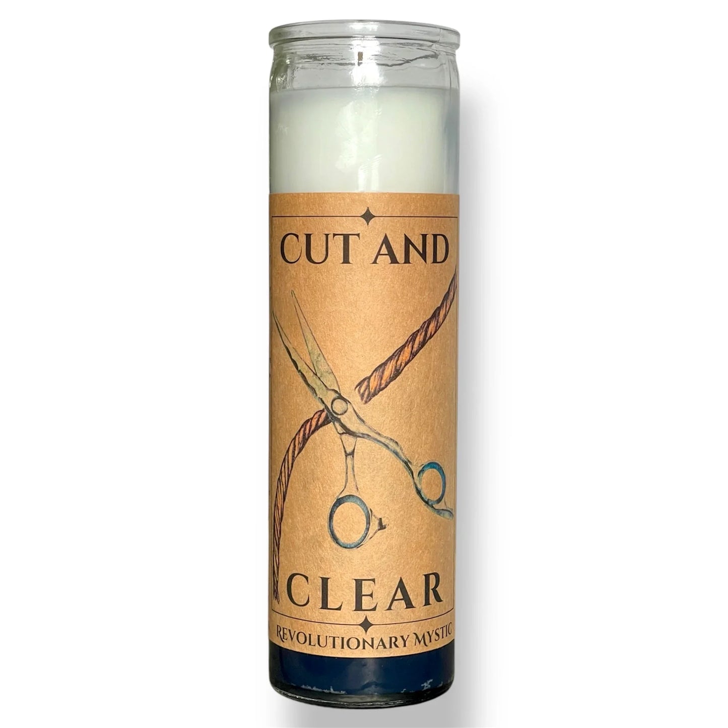 Cut & Clear Candle - Revolutionary Mystic