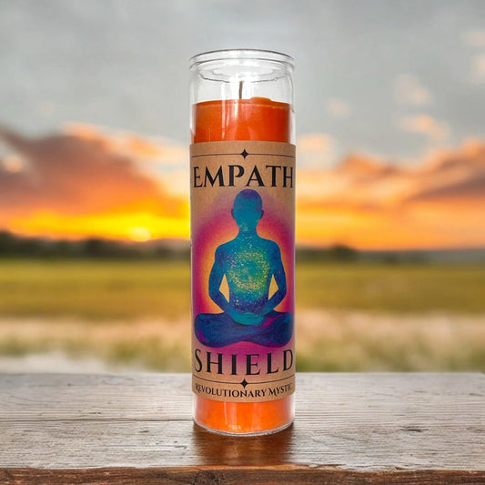 Empath Shield Candle - Revolutionary Mystic