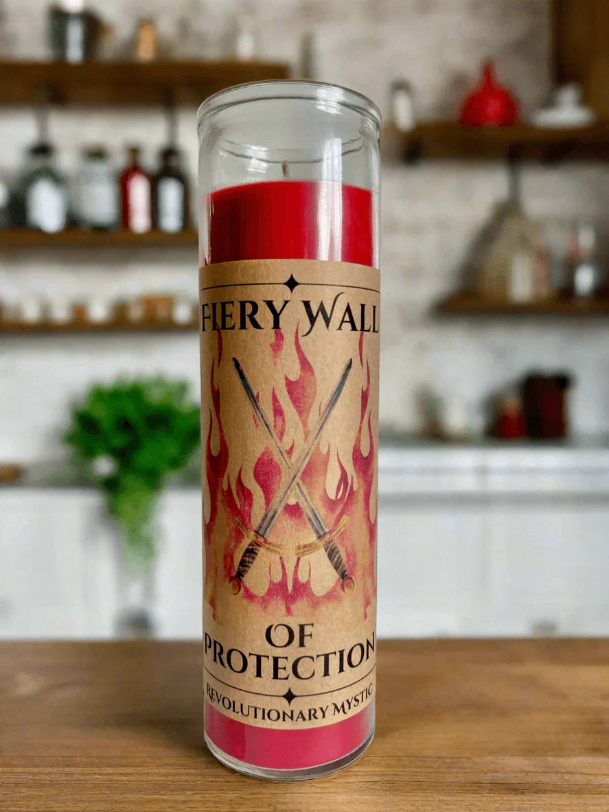 Fiery Wall of Protection Candle - Revolutionary Mystic