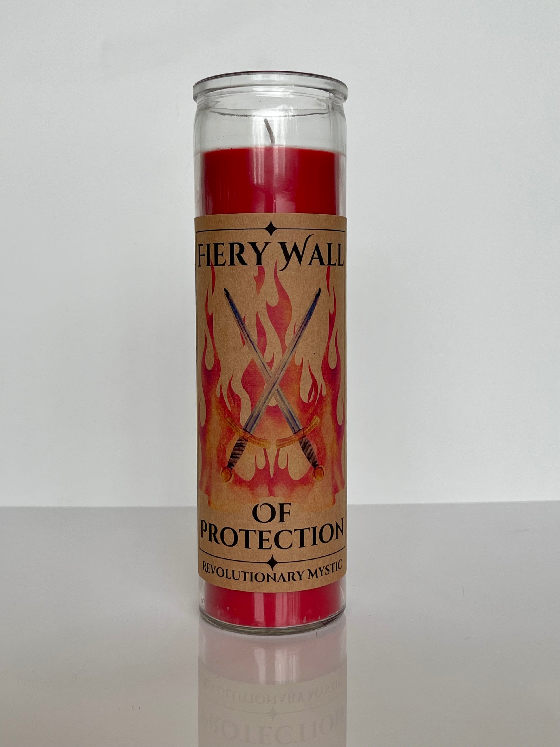 Fiery Wall of Protection Candle - Revolutionary Mystic