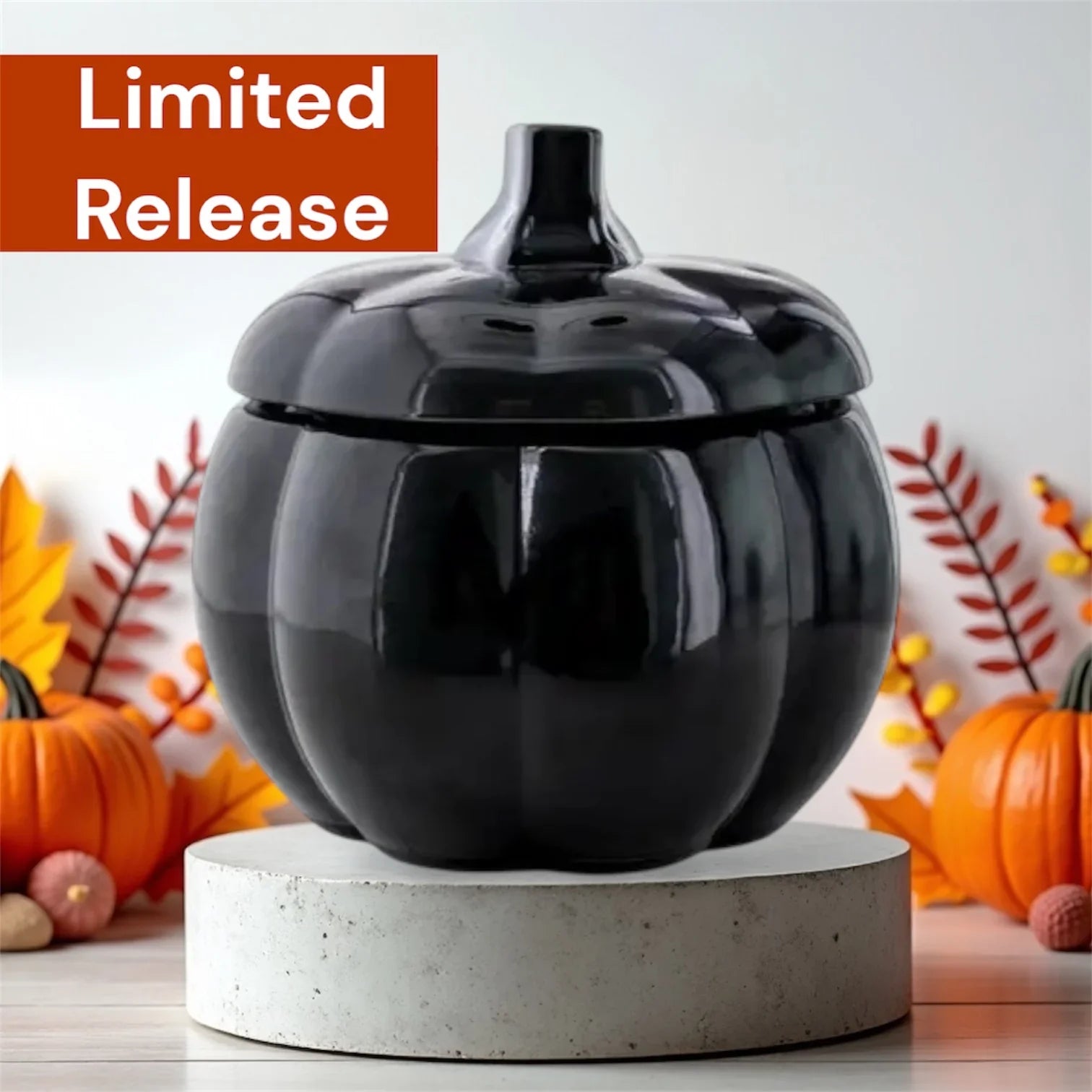 Glass Pumpkin Jar Candle – 14 oz Soy Wax (Limited Release) - Revolutionary Mystic