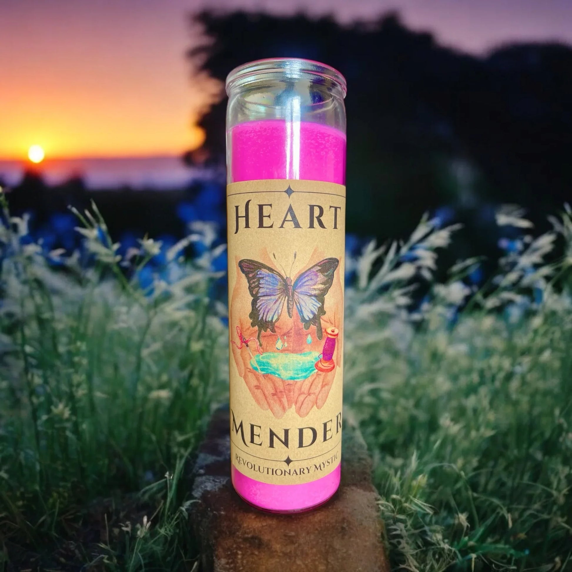 Heart Mender Spell Candle - Revolutionary Mystic