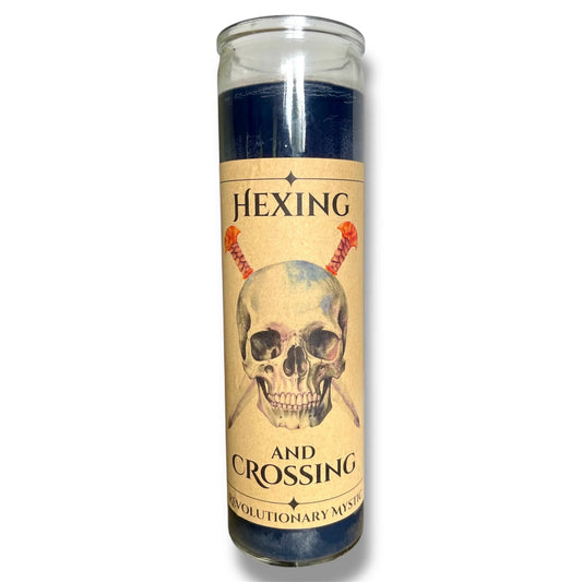 Hexing and Crossing Candle - Revolutionary Mystic