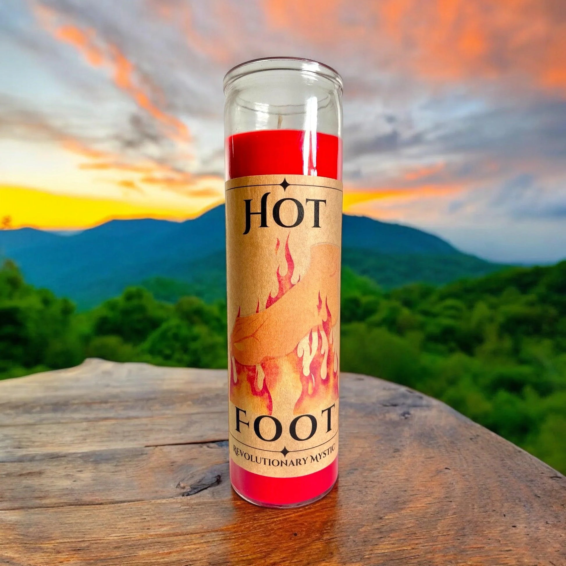Hot Foot Candle Spell - Revolutionary Mystic
