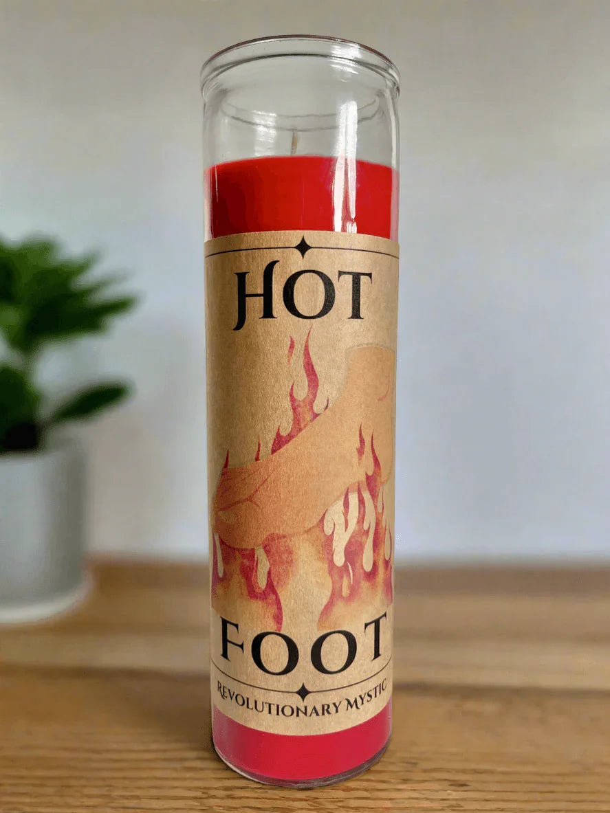 Hot Foot Candle Spell - Revolutionary Mystic