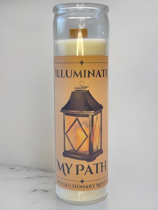 Illuminate My Path Candle - Revolutionary Mystic