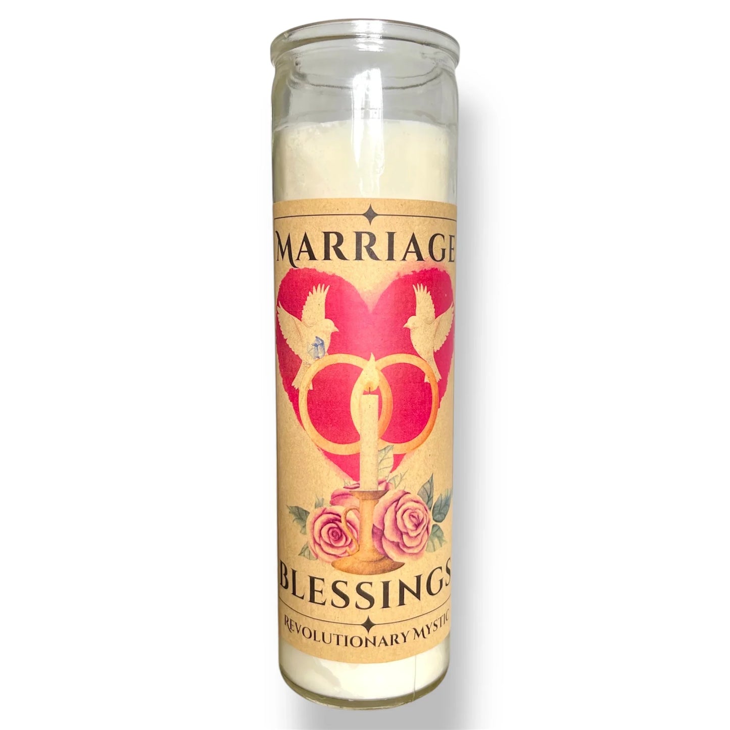 Marriage Blessing Spell Candle - Revolutionary Mystic