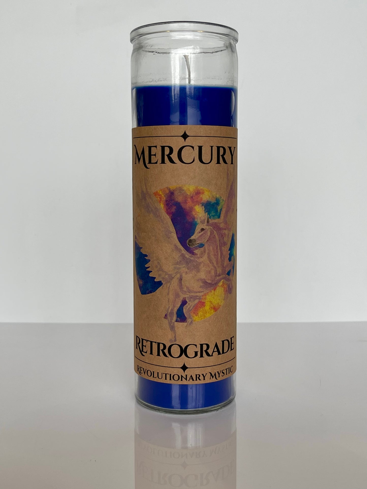 Mercury Retrograde Candle - Revolutionary Mystic