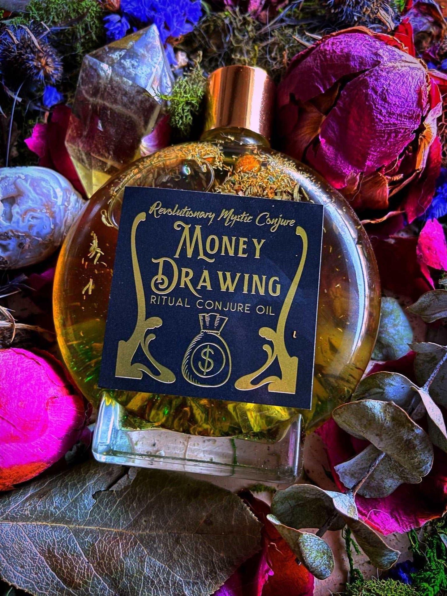 Money Drawing Conjure Oil - Revolutionary Mystic