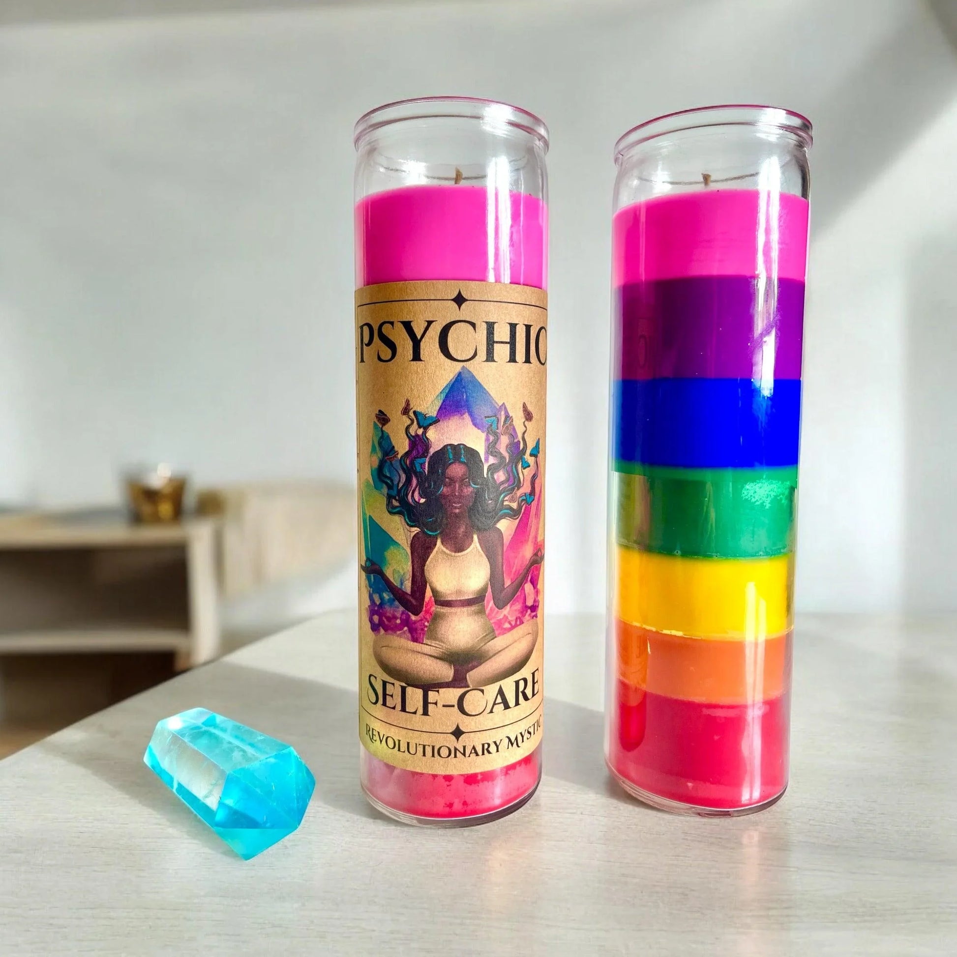 Psychic Self Care Candle - Revolutionary Mystic