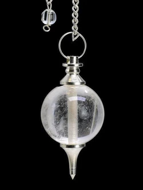 Round Quartz Pendulum - Revolutionary Mystic
