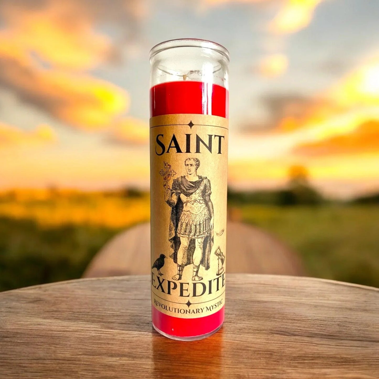 Saint Expedite Prayer Candle - Revolutionary Mystic