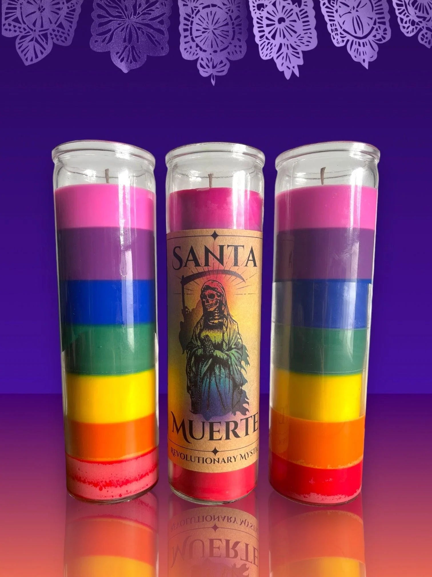 Santa Muerte Candle - Revolutionary Mystic