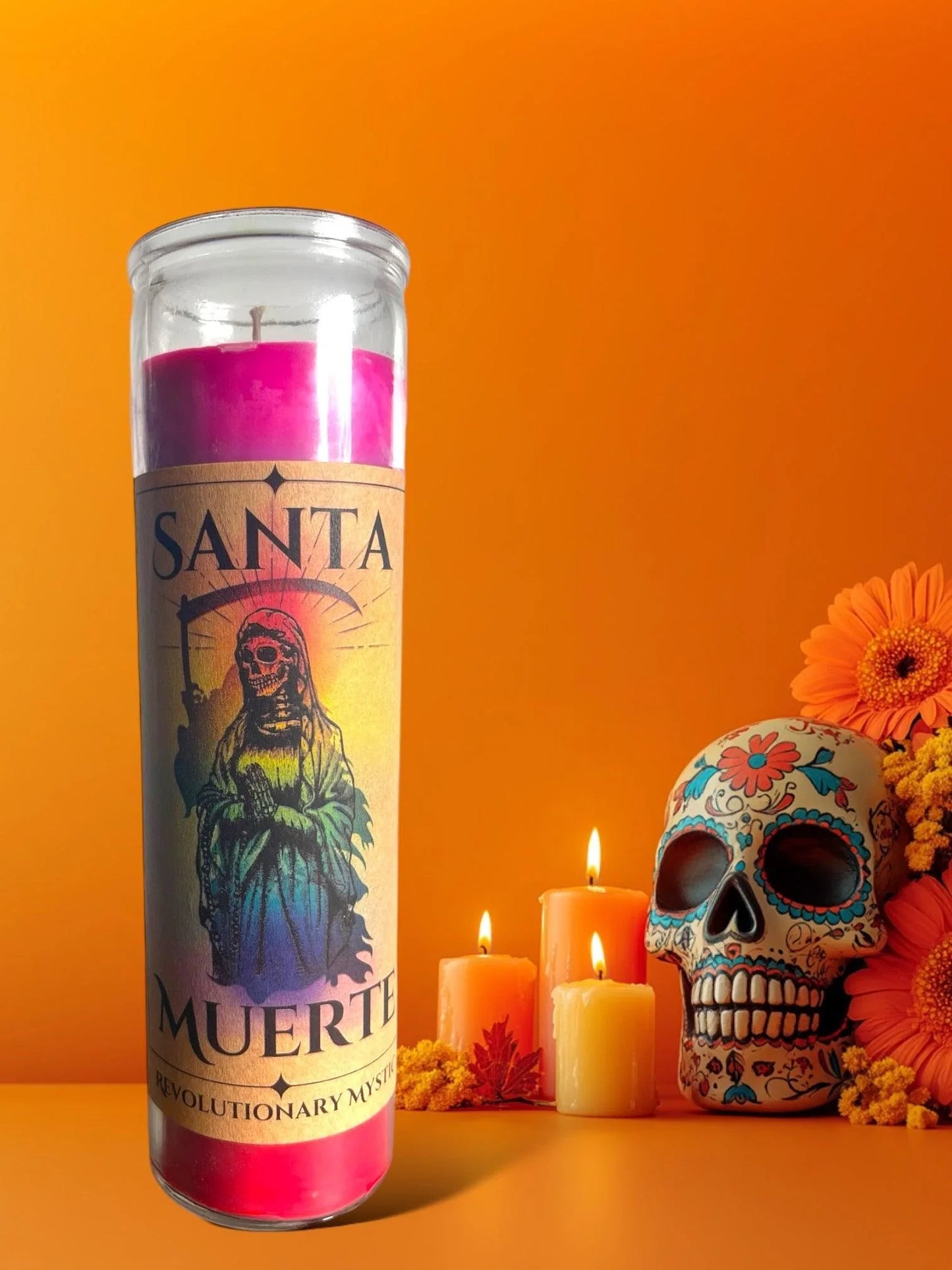 Santa Muerte Candle - Revolutionary Mystic